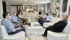 AK Parti Merkez ilçe yönetiminden Başkan Kılınç’a ziyaret