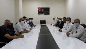 AK Parti Teşkilatı'ndan, Milli Eğitim Müdürü Gönen'e tebrik ziyareti