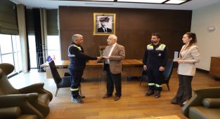 AKEDAŞ hayat kurtaran personellerini ödüllendirdi