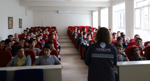 AKEDAŞ İş Sağlığı Ve Güvenliğini Adıyaman’da Meslek Liselerinde Ağırlandı