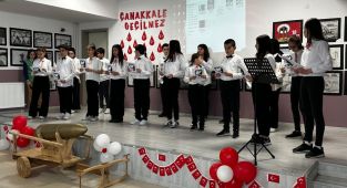 Akyazılı gençler Çanakkale ruhunu canlandırıldı