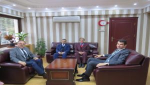 Alagöz’den Kaymakam Köksal’a ziyaret