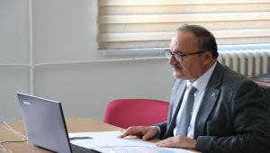 Alagöz'den Video Konferans Yöntemiyle Toplantı