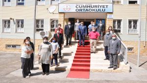 Alagöz,’ Okulum Temiz Projesi’ çalışmalarını inceledi