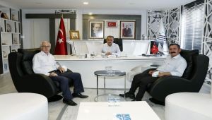 Alevi Kültür Derneği Başkanı Tanrıverdi’den, Başkan Kılınç’a ziyaret