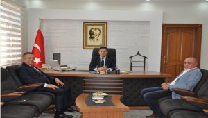 Ali Erdemoğlu’ndan Kaymakam Bedirhan İmamoğlu’na Ziyaret