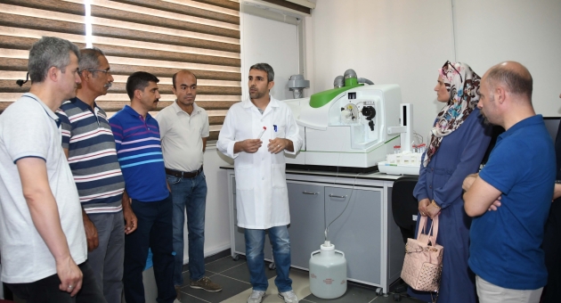 Altınşehir Anadolu Lisesi Öğretmenleri, ADYÜ Laboratuvarlarını İnceledi