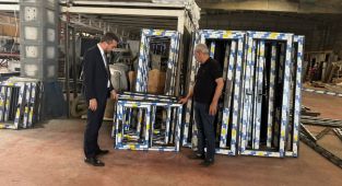 ATSO Başkanı Torunoğlu, PVC üretim tesisini inceledi