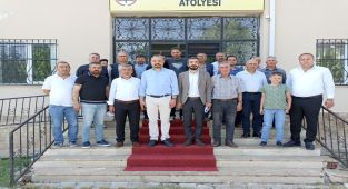 ATSO Yönetimi, Gölbaşı İlçesinde Üyelerle Bir araya Geldi