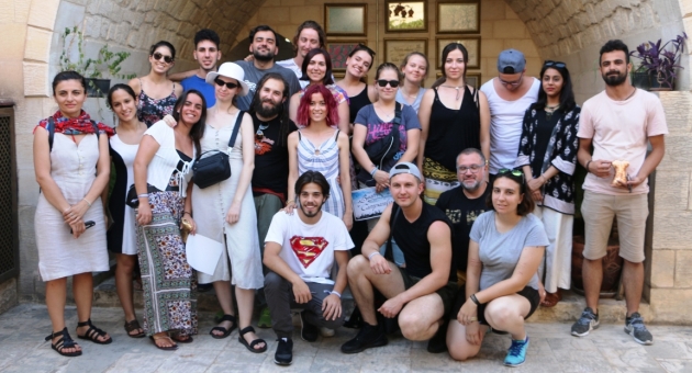 Avrupalı Gençler Şanlıurfa'nın Sanat Sokağı’nda Buluştu
