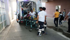Ayağını Spiralle Kesen Kişi Ağır Yaralandı