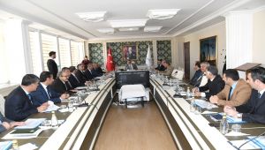 Bağımlılıkla Mücadele İl Koordinasyon Toplantısı Vali Pekmez Başkanlığında Yapıldı