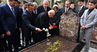 Bahçeli 66 gün sonra mesaiye başladı: Türkeş’i andı, vakıf açılışına katıldı