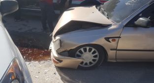 Bahçelievler Mahallesi’nde trafik kazası: 1 yaralı