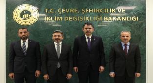 Bakan Kurum'dan projelere tam destek