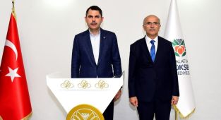 Bakan Murat Kurum Malatya’da Söğütlü Cami temel atma törenine katıldı