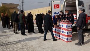 Barış Pınarı'nda AFAD insani yardımları devam ediyor - Videolu Haber