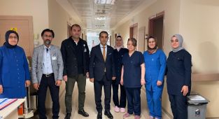 Başhekim Doç.Dr. Mehmet Şirik, hemşirelerin 'Hemşireler Haftası'nı kutladı