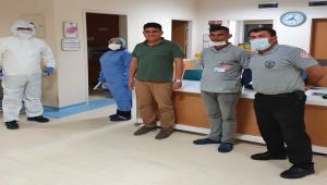 Başhekim Kuşağlı’dan hastane çalışanlarına bayram ziyareti