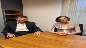 Başkan Aslan’dan Genel Başkan Yardımcısı Fırat’a ziyaret