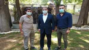 Başkan Aslan’dan Milletvekili Fırat’a ziyaret