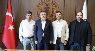 Başkan Aslan’dan Sağlık-Sen’e ziyaret