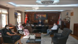 Başkan Aybak Vali Çuhadar’ı ziyaret etti