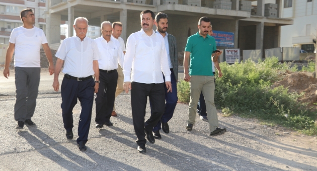 Başkan Baydilli Narlıkuyu Mahallesini İnceledi