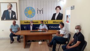 Başkan Bereket ve Turan'dan İYİ Parti'ye ziyaret