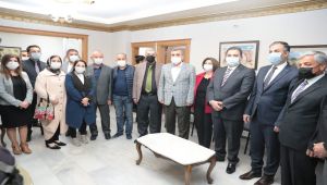 Başkan Beyazgül'den Şanlıurfa Vakfı'na ziyaret - Videolu Haber