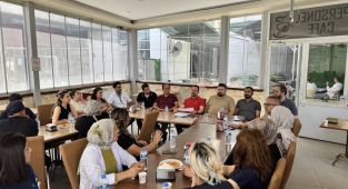 Başkan Çelik, üyeleriyle bir araya geldi