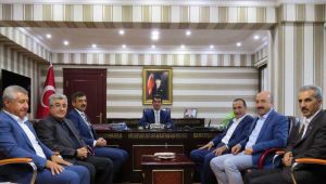 Başkan Dağtekin’den Kaymakam Köksal'a Ziyaret
