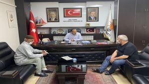 Başkan Dağtekin, parti binasında vatandaşlarla buluştu