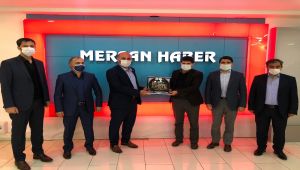 Başkan Deniz’den AGAD Başkanı Aslan’a ziyaret