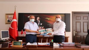 Başkan Deniz'den İl Milli Eğitim Müdürü Alagöz'e ziyaret