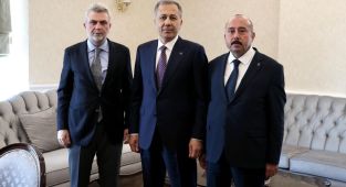 Başkan Görgel Bakan Yerlikaya ile bir araya geldi