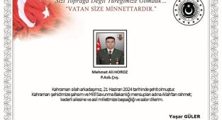 Başkan Görgel: “Başımız Sağ Olsun”