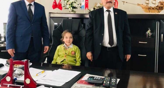 Başkan Kılıç, Koltuğunu Miniklere Devretti