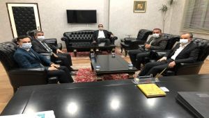 Başkan Kılıç'tan Kaymakam Koç'a ziyaret