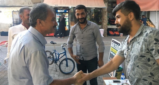 Başkan Kılınç'a, Esnaf Ziyaretinde Yoğun İlgi
