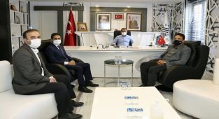Başkan Kılınç, AKEDAŞ yetkilileriyle görüştü
