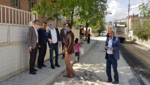 Başkan Kılınç, Asfaltlama Ve Freze Çalışmalarını İnceledi