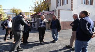 Başkan Kılınç Çalışmaları inceledi, vatandaşla sohbet etti