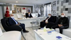 Başkan Kılınç, DSİ Şube Müdürü Ertürk’ü kabul etti