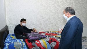 Başkan Kılınç, engelli Sedat’ın davetine icabet etti