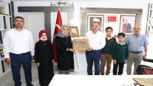 Başkan Kılınç, genç hafızları ağırladı