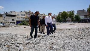 Başkan Kılınç Gençlik Merkezi inşaatını inceledi