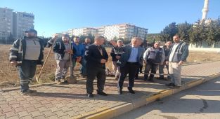 Başkan Kılınç'ın saha çalışmaları devam ediyor