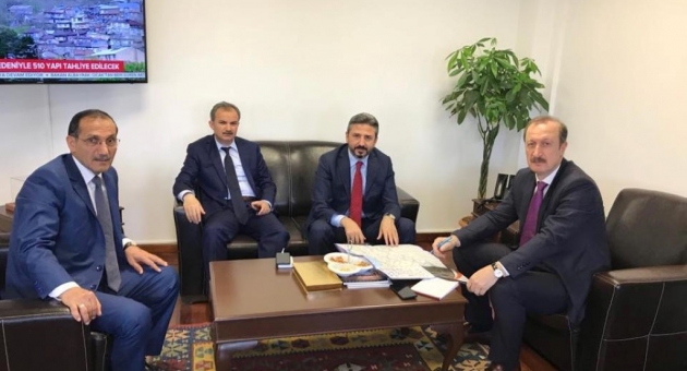 Başkan Kılınç, Kuzey Çevreyolu ve Battı-Çıktılar İçin Temasta