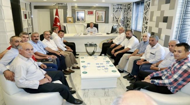 Başkan Kılınç, Mahalle Muhtarlarıyla Bir Araya Geldi